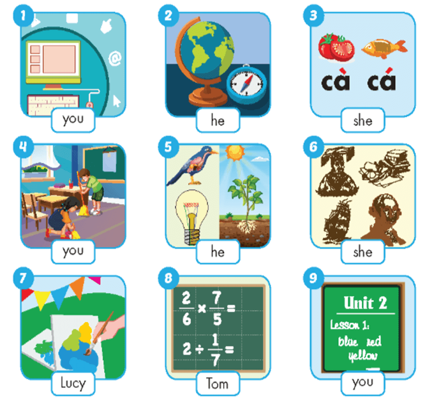 Tiếng Anh lớp 5 Unit 1 Lesson 1 (trang 6, 7, 8) | iLearn Smart Start 5