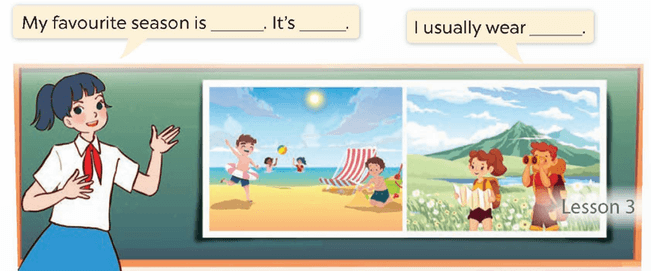 Tiếng Anh lớp 5 Global Success Unit 16 Lesson 3 (trang 44, 45)