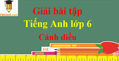 Giải bài tập Tiếng Anh lớp 6 hay nhất - Cánh diều