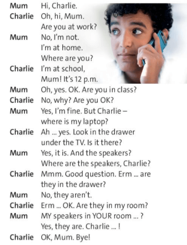 Tiếng Anh lớp 6 Friends plus Starter unit Language focus (trang 9)