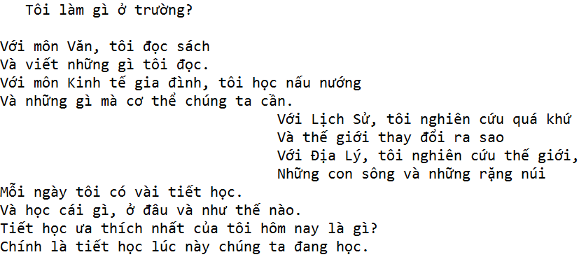 Tiếng Anh 7 và ngữ pháp, bài tập tiếng Anh lớp 7