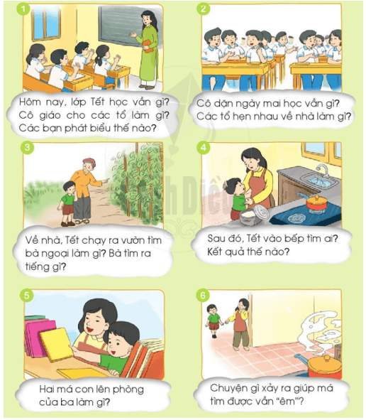 Trường học – Chủ điểm 5 – Tiếng Việt lớp 1 (trang 119 → 127) - Cánh diều