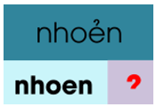 Trắc nghiệm Tiếng Việt lớp 1 Bài 124 (có đáp án): oen, oet | Cánh diều