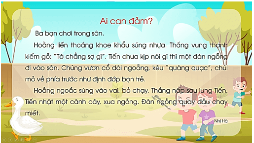 Trắc nghiệm Tiếng Việt lớp 1 Bài 130 (có đáp án): oăng, oac | Cánh diều