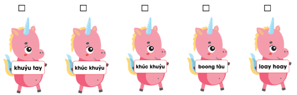 Trắc nghiệm Tiếng Việt lớp 1 Bài 137 (có đáp án): Vần ít gặp | Cánh diều