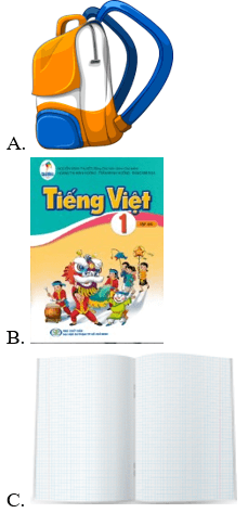 Trắc nghiệm Tiếng Việt lớp 1 Quyển vở của em (có đáp án) | Cánh diều