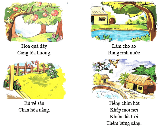 Làng em buổi sáng – Bài 1 – Tiếng Việt lớp 1 (trang 107 → 108) - Chân trời sáng tạo