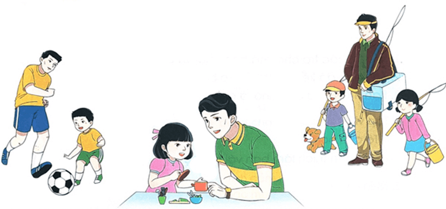 Làm bạn với bố – Bài 2 – Tiếng Việt lớp 1 (trang 55 → 57) - Chân trời sáng tạo