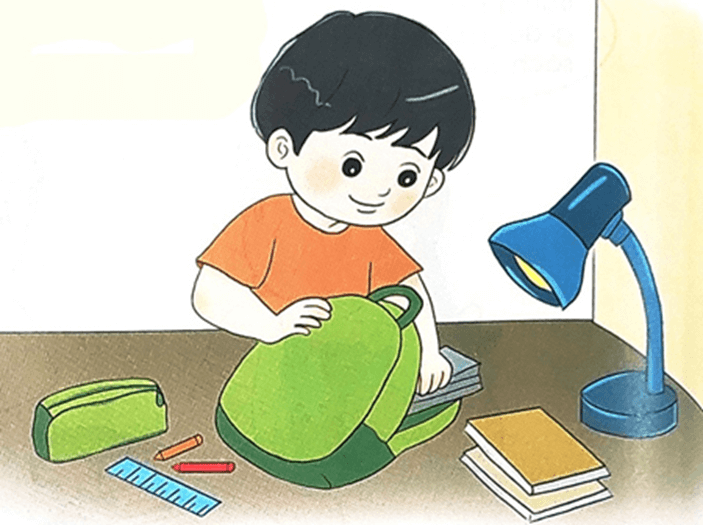 Trong chiếc cặp của em – Bài 2 – Tiếng Việt lớp 1 (trang 92 → 93) - Chân trời sáng tạo