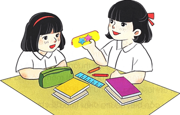 Trong chiếc cặp của em – Bài 2 – Tiếng Việt lớp 1 (trang 92 → 93) - Chân trời sáng tạo
