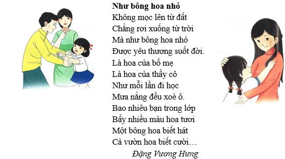 Như bông hoa nhỏ – Bài 3 – Tiếng Việt lớp 1 (trang 32 → 33) - Chân trời sáng tạo