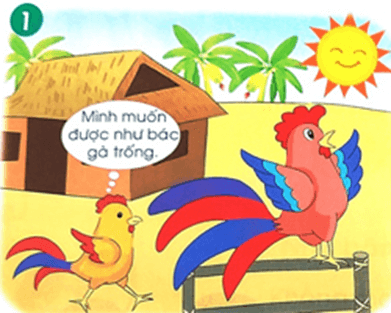 Câu chuyện về chú trống choai – Bài 4 – Tiếng Việt lớp 1 (trang 34) - Chân trời sáng tạo