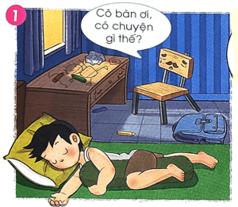 Chuyện ghế và bàn – Bài 4 – Tiếng Việt lớp 1 (trang 79) - Chân trời sáng tạo
