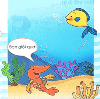 Tôm càng và cá con – Bài 4 – Tiếng Việt lớp 1 (trang 133) - Chân trời sáng tạo