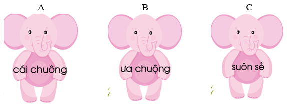 Trắc nghiệm Tiếng Việt lớp 1 Bài 2 (có đáp án): Nói với em | Chân trời sáng tạo