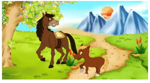 Trắc nghiệm Tiếng Việt lớp 1 Bài 4 (có đáp án): Mong ước của ngựa con| Chân trời sáng tạo