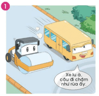 Trắc nghiệm Tiếng Việt lớp 1 Bài 4 (có đáp án): Xe lu và xe ca| Chân trời sáng tạo