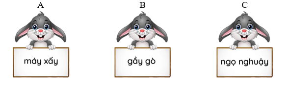 Trắc nghiệm Tiếng Việt lớp 1 Bài 2 (có đáp án): Đôi tai xấu xí - Kết nối tri thức