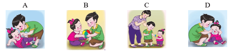 Trắc nghiệm Tiếng Việt lớp 1 Bài 2 (có đáp án): Làm anh | Kết nối tri thức