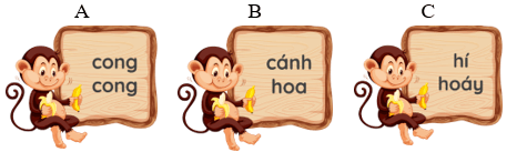 Trắc nghiệm Tiếng Việt lớp 1 Bài 3 (có đáp án): Hoa yêu thương | Kết nối tri thức