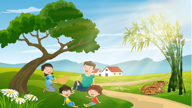 Trắc nghiệm Tiếng Việt lớp 1 Bài 6 (có đáp án): Buổi trưa hè | Kết nối tri thức