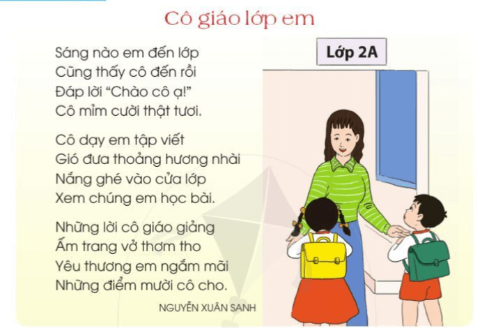 Chia sẻ và đọc Cô giáo lớp em trang 56 - 57 - 58