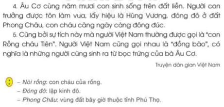 Con rồng cháu tiên trang 115 - 116 - 117 Tiếng Việt lớp 2 Tập 2 | Cánh diều