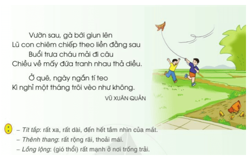 Về quê trang 106 - 107 - 108 Tiếng Việt lớp 2 Tập 2 | Cánh diều