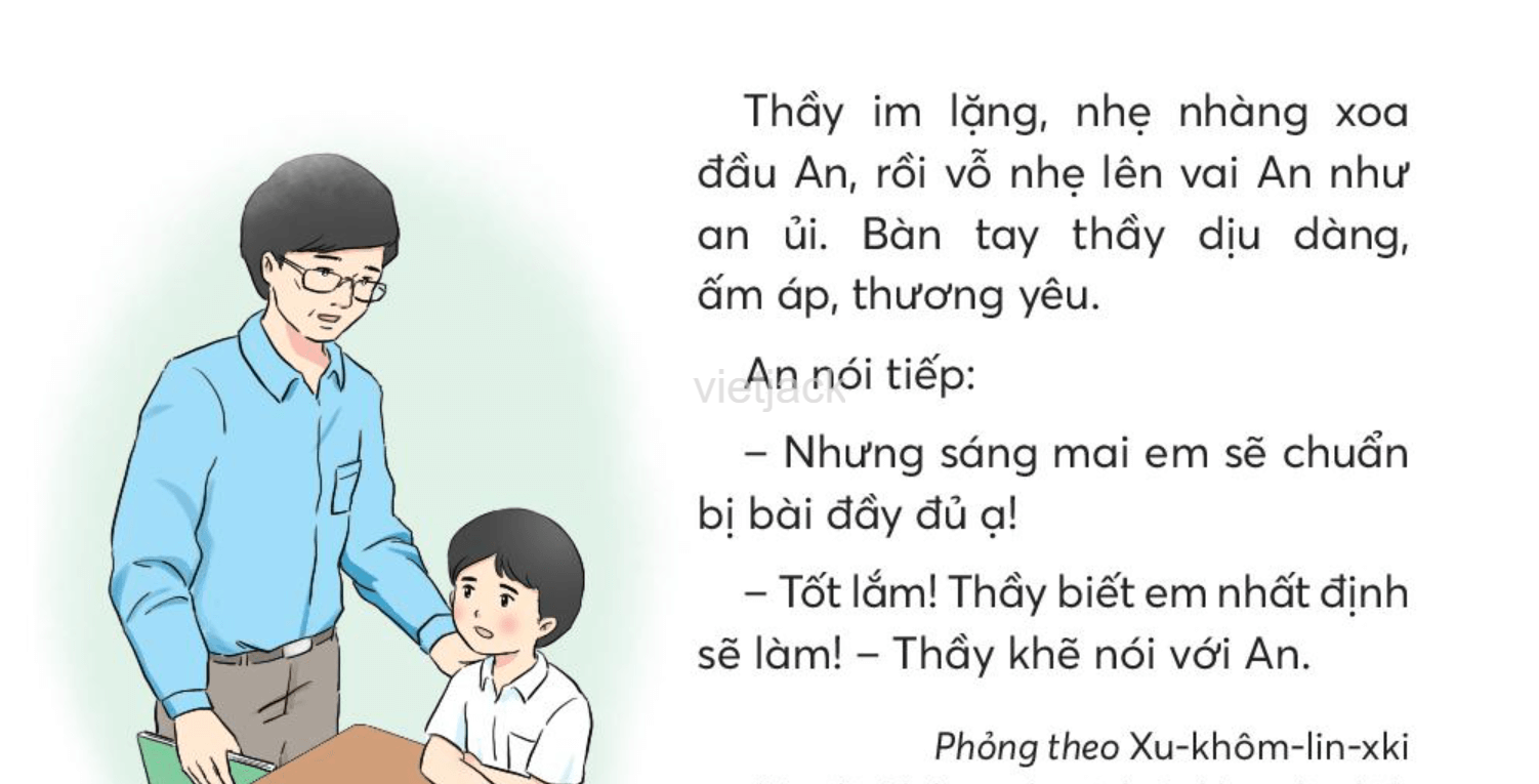 Tiếng Việt lớp 2 Bài 1: Bàn tay dịu dàng trang 98, 99, 100 - Chân trời