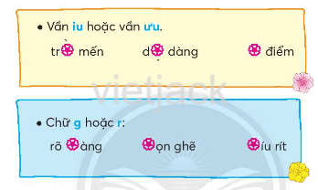 Tiếng Việt lớp 2 Bài 2: Bưu thiếp trang 61, 62, 63, 64, 65 - Chân trời