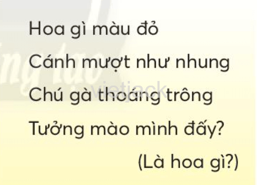 Tiếng Việt lớp 2 Bài 4: Hoa mai vàng trang 53, 54, 55, 56, 57 - Chân trời