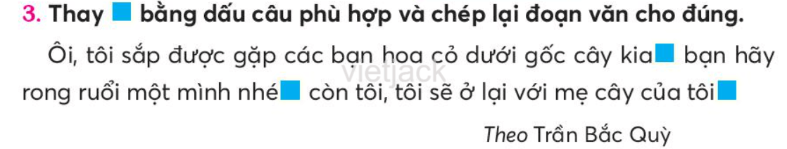 Tiếng Việt lớp 2 Đánh giá cuối học kì 2 trang 143, 144, 145, 146 - Chân trời