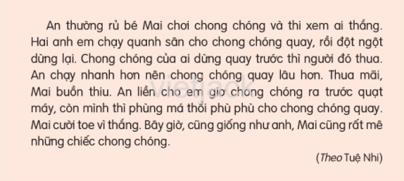 Chơi chong chóng trang 133, 134