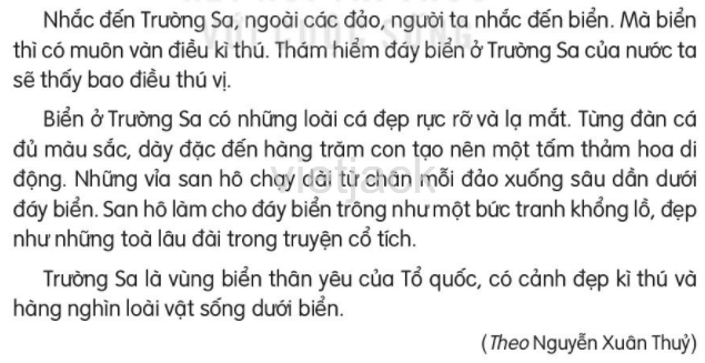 Khám phá đáy biển ở Trường Sa trang 122 - 123