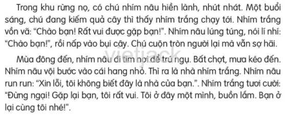 Nhím nâu kết bạn trang 89, 90