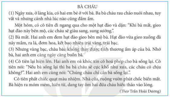 Kể chuyện Bà cháu trang 125