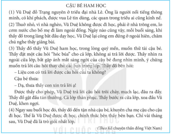 Kể chuyện Cậu bé ham học trang 41, 42