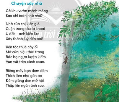 Chuyện xây nhà trang 82, 83 Tiếng Việt lớp 3 Tập 1 | Chân trời sáng tạo