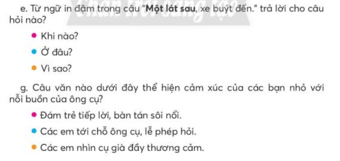 Đánh giá cuối học kì trang 137, 138, 139, 140, 141 Tiếng Việt lớp 3 Tập 1 | Chân trời sáng tạo