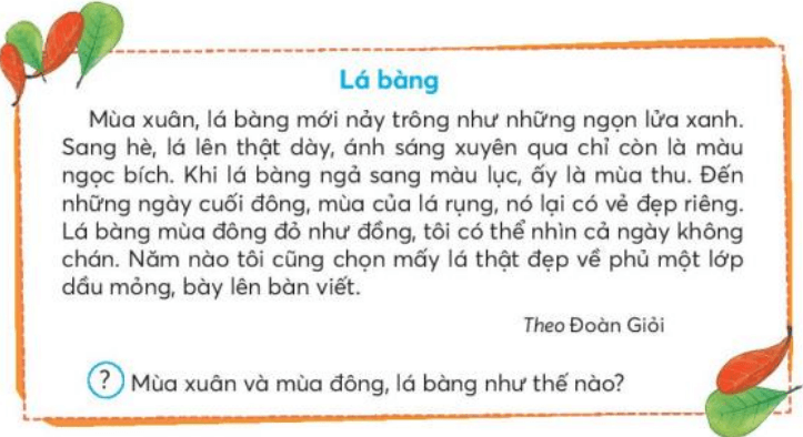 Đánh giá cuối học kì 2 trang 129, 130, 131, 132, 133 Tiếng Việt lớp 3 Tập 2 | Chân trời sáng tạo