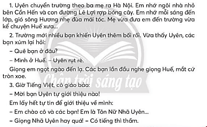 Gió sông Hương trang 40, 41, 42 Tiếng Việt lớp 3 Tập 1 | Chân trời sáng tạo