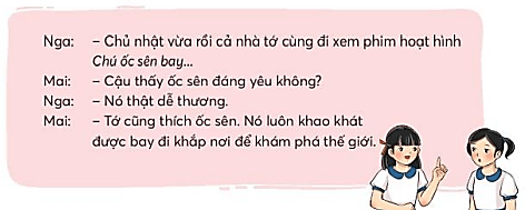 Nói về một nhân vật trong truyện tranh hoặc phim hoạt hình trang 124 Tiếng Việt lớp 3 Tập 1 | Chân trời sáng tạo