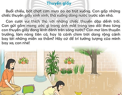 Thuyền giấy trang 130, 131 Tiếng Việt lớp 3 Tập 1 | Chân trời sáng tạo