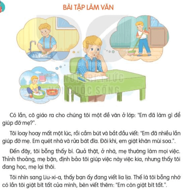 Đọc: Bài tập làm văn lớp 3 | Tiếng Việt lớp 3 Kết nối tri thức