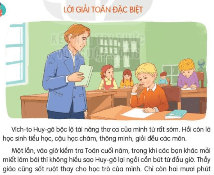 Đọc: Lời giải toán đặc biệt lớp 3 | Tiếng Việt lớp 3 Kết nối tri thức