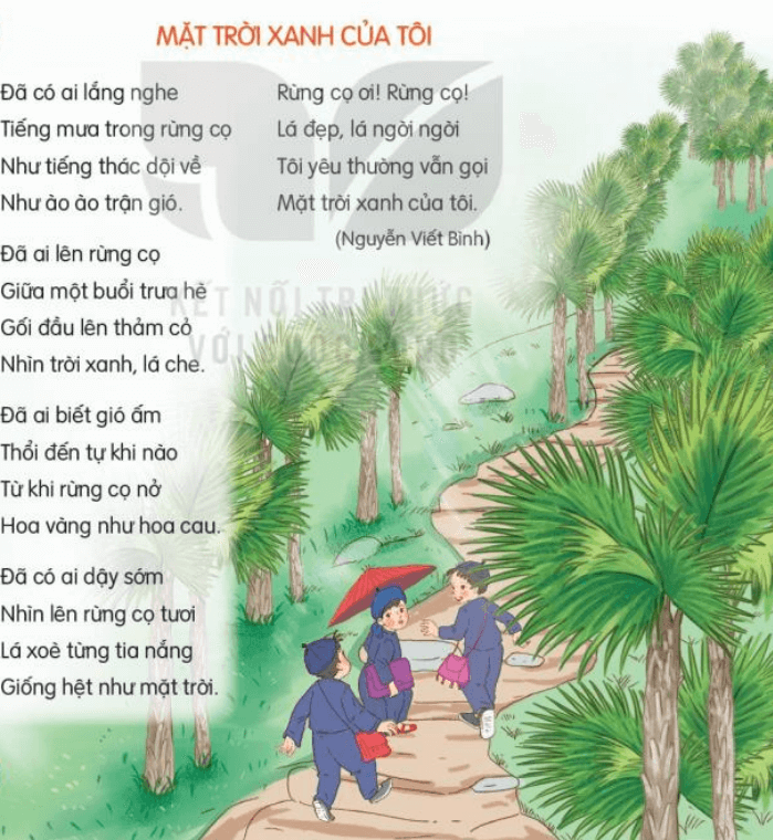 Đọc: Mặt trời xanh của tôi lớp 3 | Tiếng Việt lớp 3 Kết nối tri thức