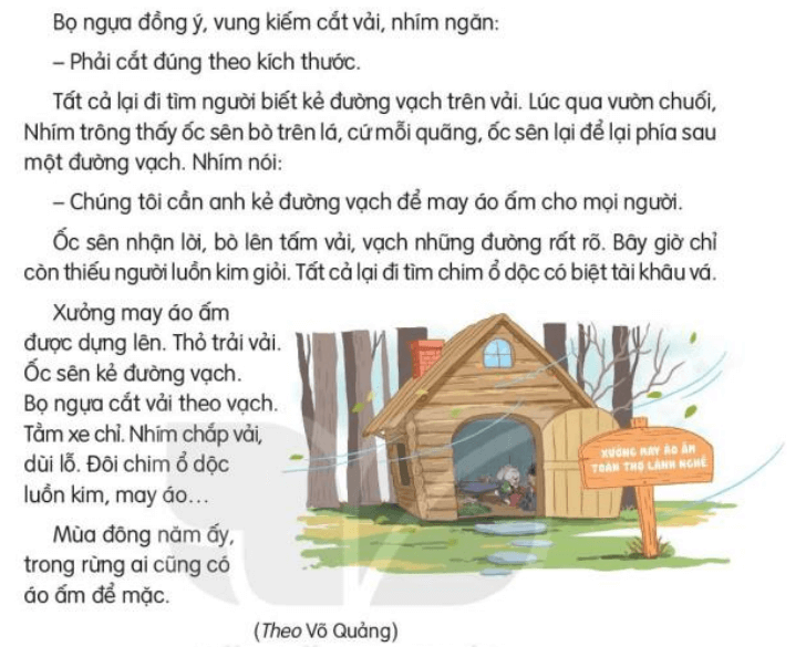 Đọc: Những chiếc áo ấm lớp 3 | Tiếng Việt lớp 3 Kết nối tri thức