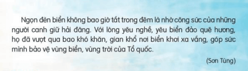 Đọc: Những ngọn hải đăng lớp 3 | Tiếng Việt lớp 3 Kết nối tri thức