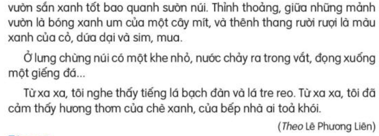 Đọc: Núi quê tôi lớp 3 | Tiếng Việt lớp 3 Kết nối tri thức