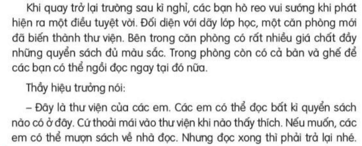 Đọc: Thư viện lớp 3 | Tiếng Việt lớp 3 Kết nối tri thức 